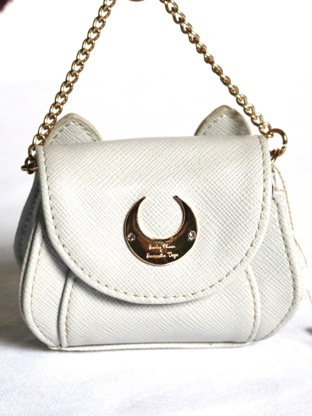 Sailor Moon Diana Samantha Vega 2016 Mini Faux Leather Handbag Purse Japan